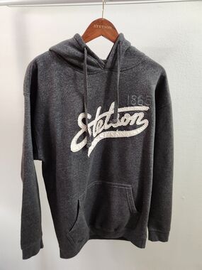 Stetson Charcoal University-Style Hoodie